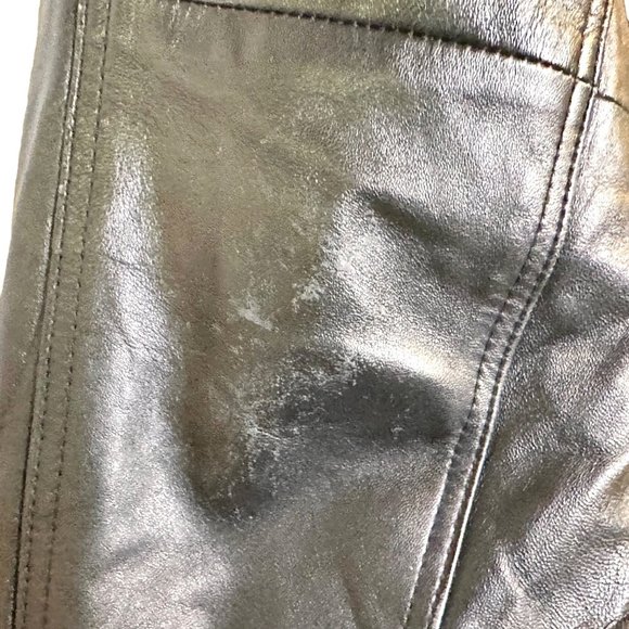 World Poker Tour Black Leather Jacket - Size L - Picture 6 of 9